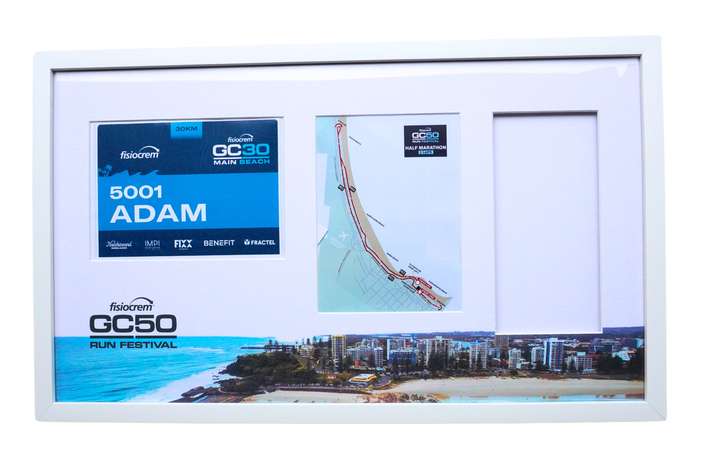 Official GC50 Marathon Medal Display Frame