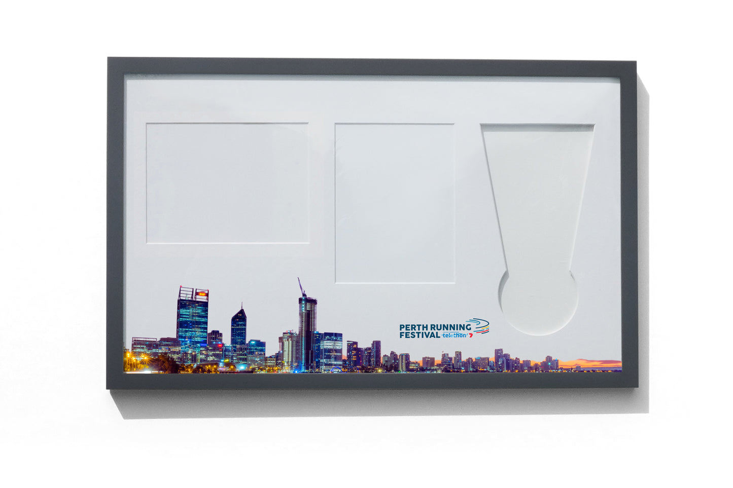 Perth Running Festival Marathon Medal Display Frame