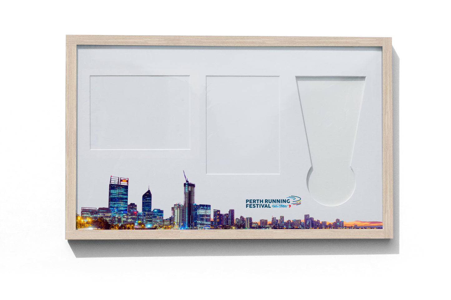 Perth Running Festival Marathon Medal Display Frame