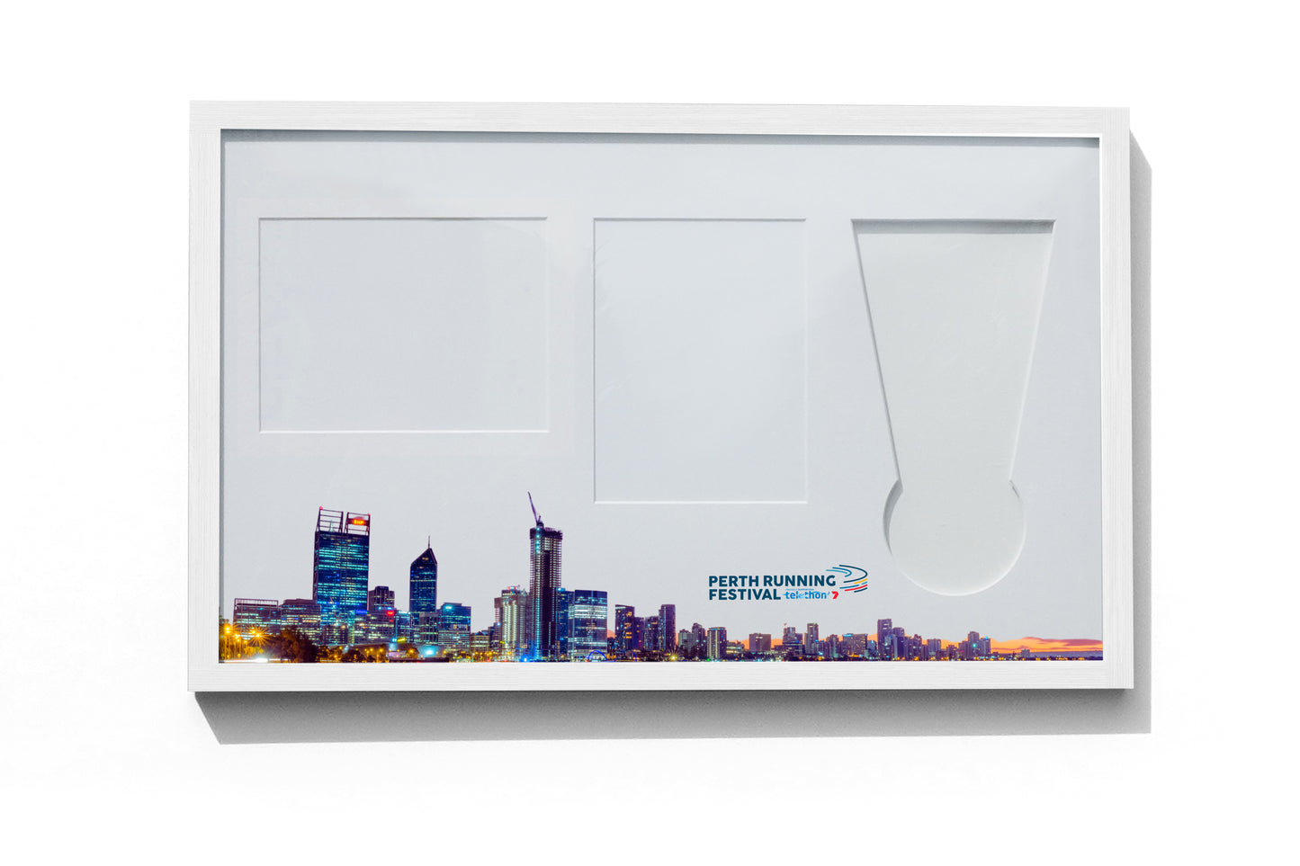 Perth Running Festival Marathon Medal Display Frame
