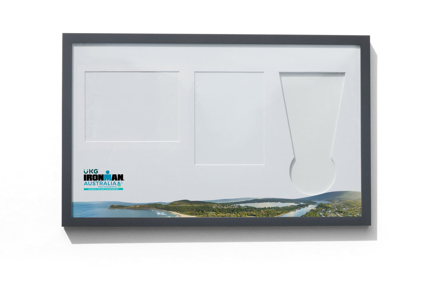 UKG IRONMAN Australia Port Macquarie Medal Display Frame