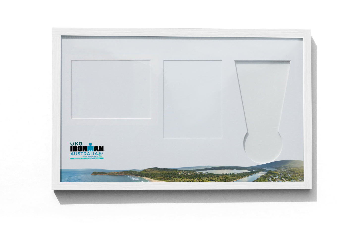 UKG IRONMAN Australia Port Macquarie Medal Display Frame
