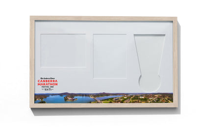 Official Canberra Marathon Medal Display Frame