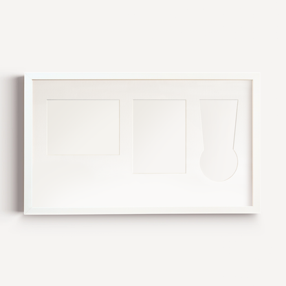 Marathon Medal, Photo & Bib Display Frame - Official Blank Frame