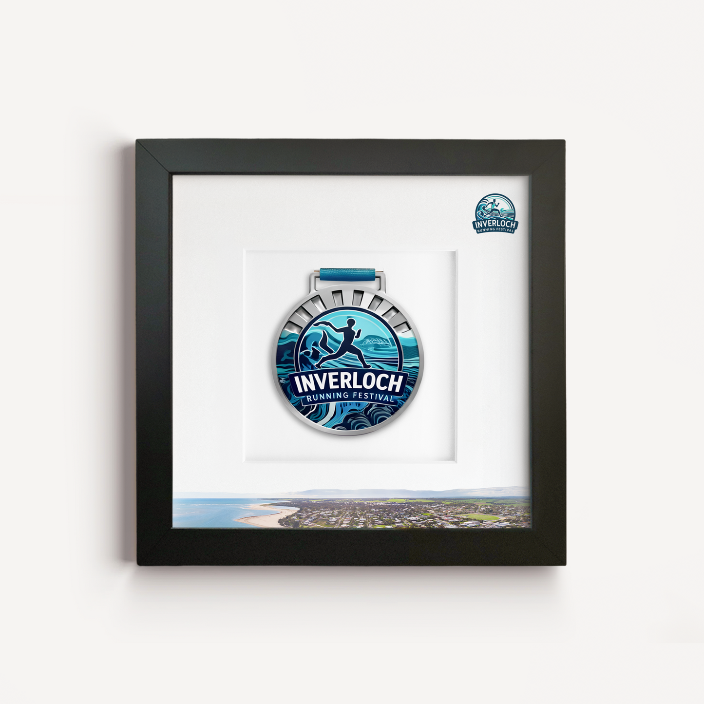 Official Inverloch Running Festival Medal Display Frame | Marathon Display Frames
