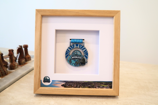 Inverloch Marathon Medal Display Frame
