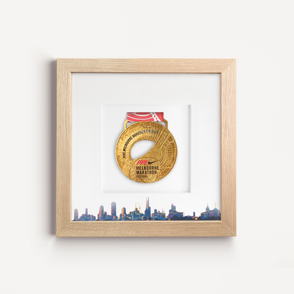 Melbourne Marathon Medal Display Frame | Premium Medal Frames
