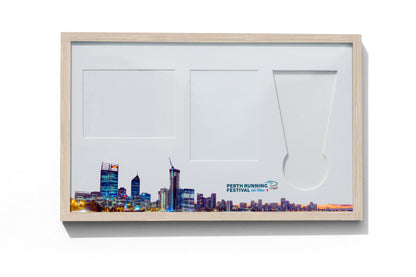 Perth Running Festival Marathon Medal Display Frame