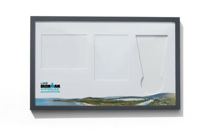 UKG IRONMAN Australia Port Macquarie Medal Display Frame