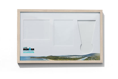 UKG IRONMAN Australia Port Macquarie Medal Display Frame