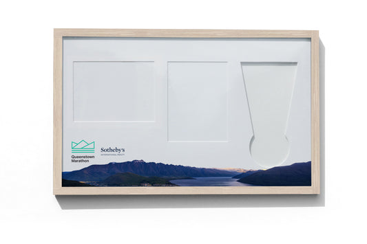 Queenstown Marathon Medal Display Frame