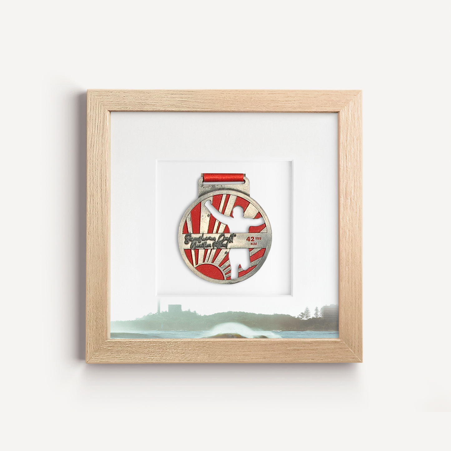 Sunshine Coast Marathon Medal Display Frame | Premium Medal Frames